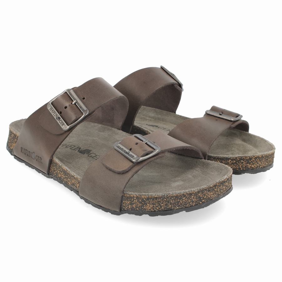 Sandále Haflinger Andrea Unlined Panske Hnede | GRJ4921FE